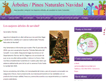 Tablet Screenshot of pinosnavidad.com